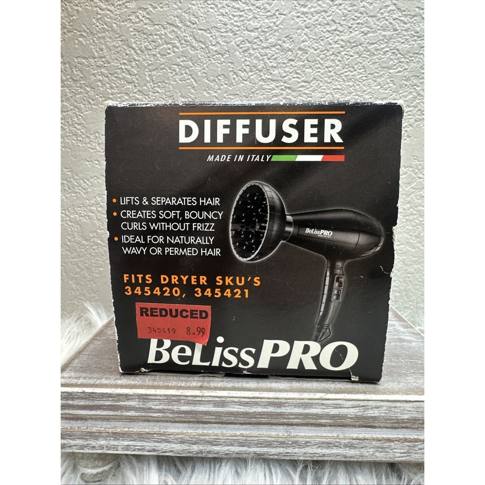 $13 🌙 New Beliss Pro Diffuser for Full Size Dryers BELDF1 NEW